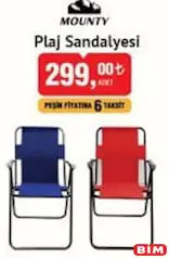 MOUNTY PLAJ SANDALYESİ